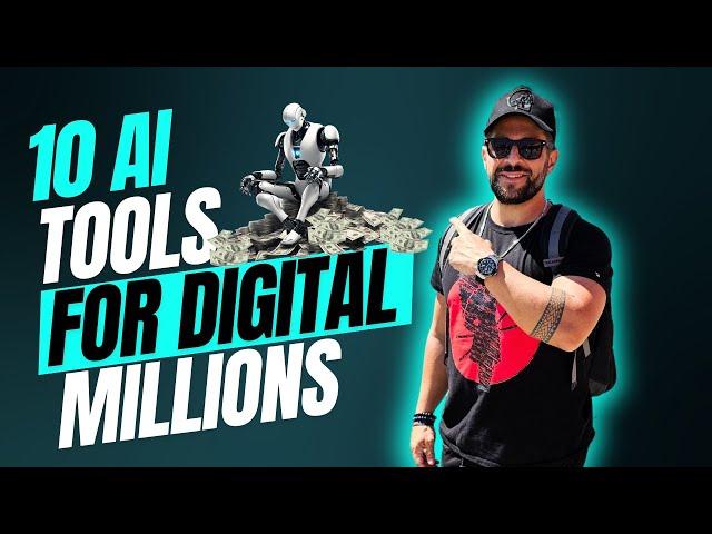 Sell 10 Easy Digital Products using 10 AI Tools in 2024