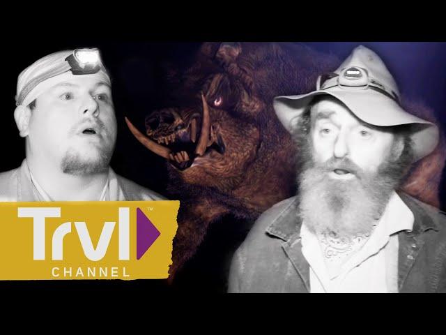 CAPTURED! The Voracious Hogzilla | Mountain Monsters | Travel Channel