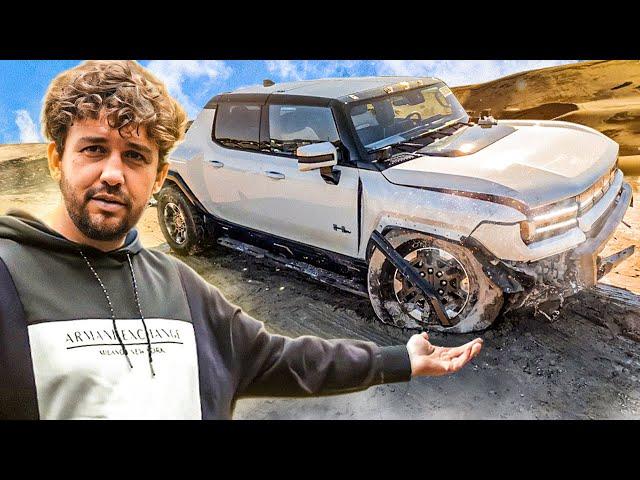 Электрический HUMMER, чем закончился тест?