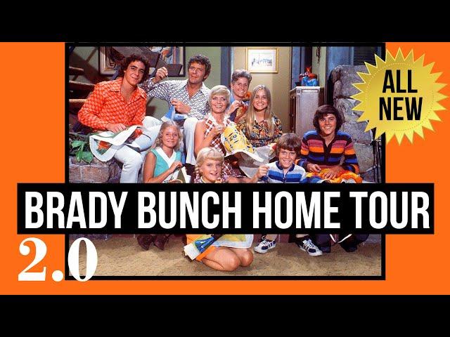 Tour the Brady Bunch Home 2.0: ALL NEW!  [CG Tour]