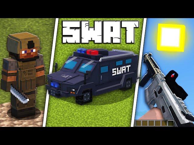 MINECRAFT GUN Mod Combinations That Work Perfectly Together | vics Modern Warfare Cubed