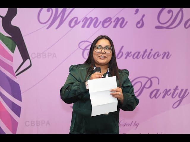 Guest speaker Ms. Farzana Mahbub at Woman's day celebration, CBBPA, 2025