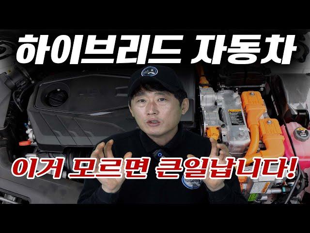 자동차 제작사에서 말해주지 않는 하이브리드 자동차 관리 방법, 나만 몰랐어?! Automobile maintenance