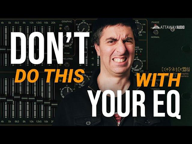 STOP RINGING OUT THE ROOM || Busting myths about live sound EQ