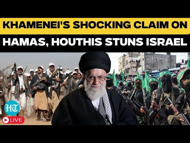 LIVE: Khamenei’s Denies Using Hamas, Houthis, Hezbollah, His Claim Shocks Israel & America? | News