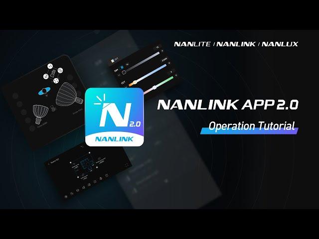 Plot and control your lights | NANLINK APP 2.0 Operation Tutorial