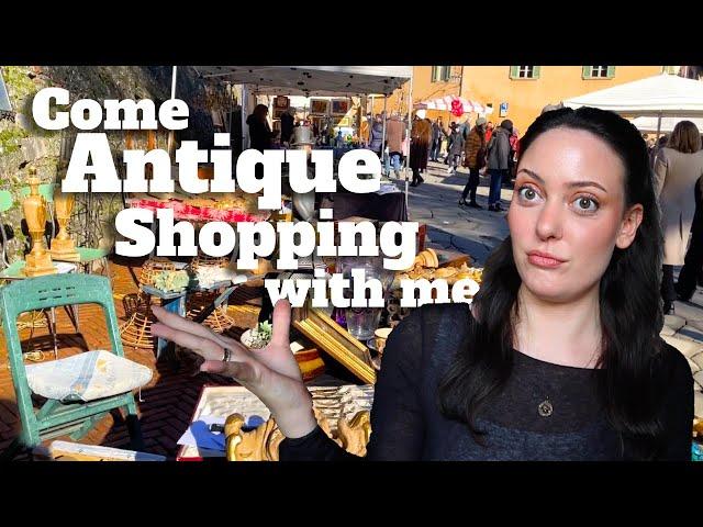 I found the coolest stuff at this antique market! + HAUL