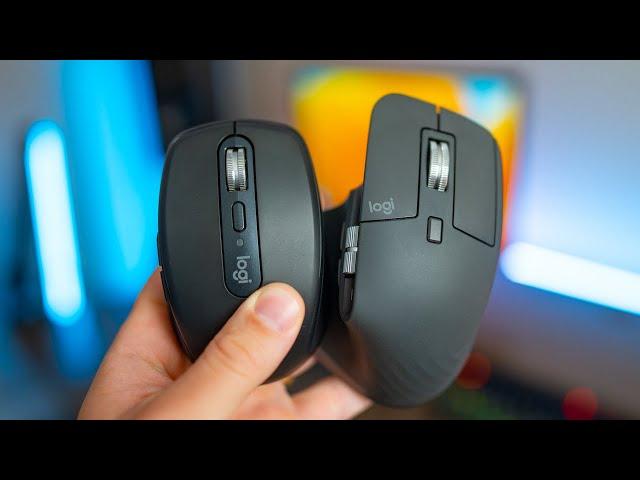 Logitech MX Anywhere 3S vs MX Master 3S: Logi Bluetooth Mouse Comparison