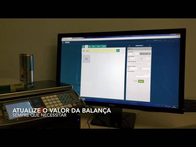 Vendus POS com suporte para Balanças