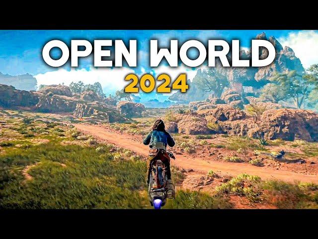 TOP 21 BEST NEW Upcoming OPEN-WORLD Games of 2024