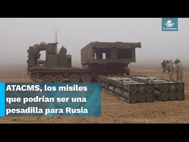 Así funcionan los misiles ATACMS, arma con la que Ucrania busca recuperar terreno que les arrebató