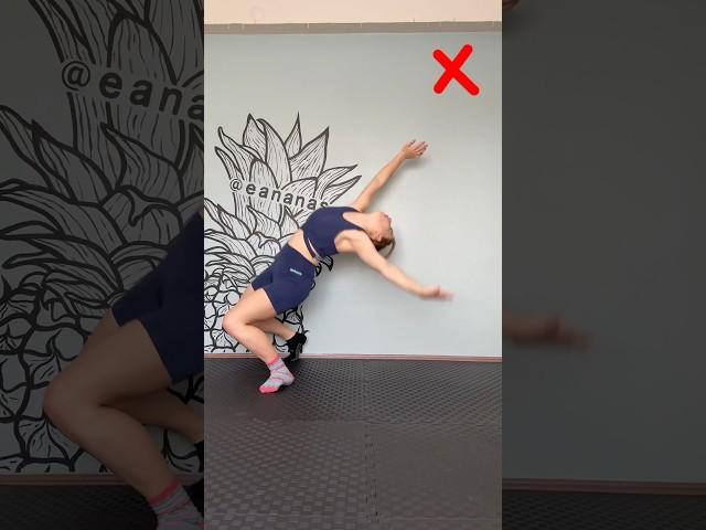 Falling into Backbend tutorial #backbend #bendy #tips #stretching #shorts