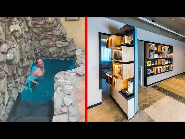 FANTASTIC HIDDEN Rooms AND INGENIOUS SECRET Furniture ▶8