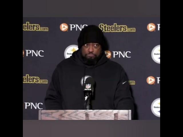 MIKE TOMLIN AIN'T TALKING CONTRACT Y'ALL!