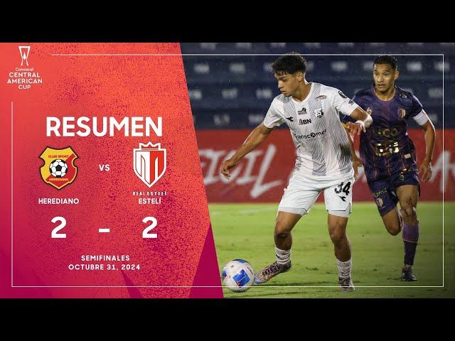 Herediano vs Real Estelí | Copa Centroamericana 2024 | Semifinal