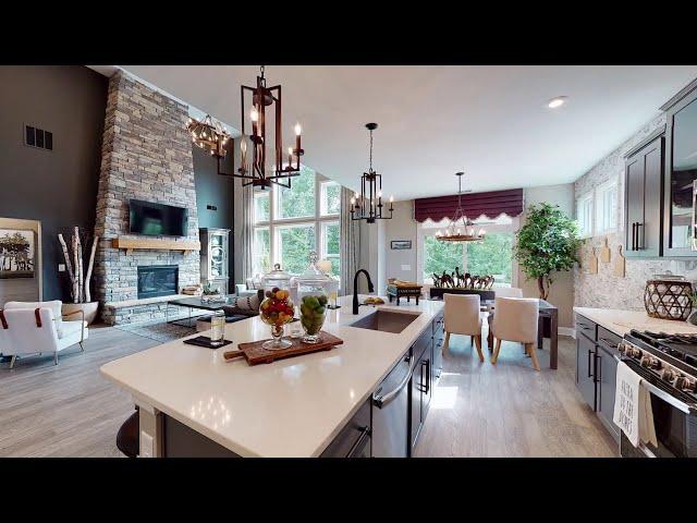 The Charles Floorplan by Fischer Homes | Model Home in Great Sky