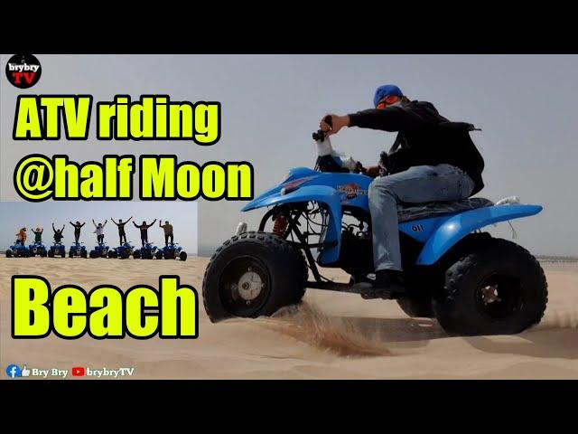 ATV RIDING @ HALFMOON BEACH | SAUDI ARABIA | brybryTV