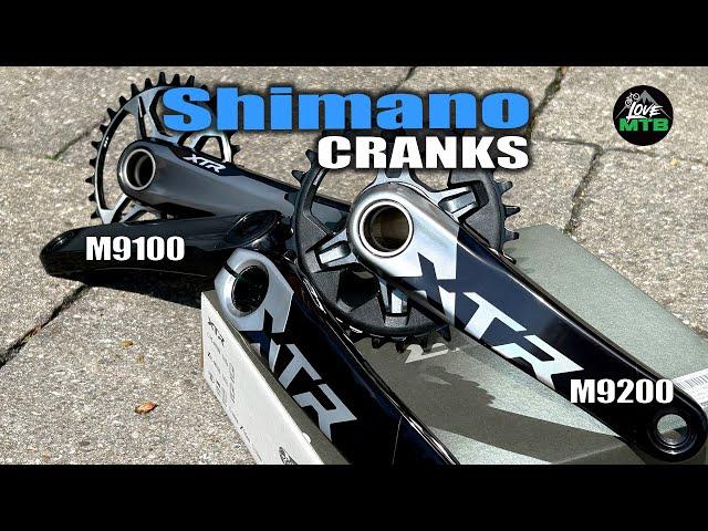 Shimano XTR and XT NEW Cranks FC-M9200, FC-M9220 and XT M8200 - Di2, Wireless Generation