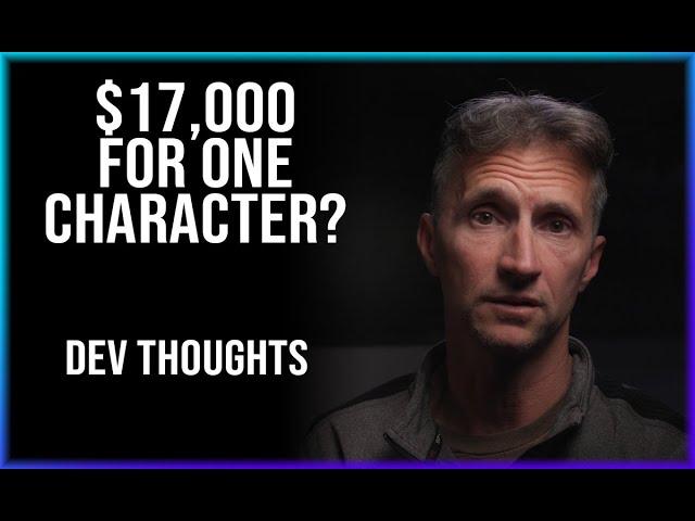 $17,000 for a Character Model? : How much does _______ cost?