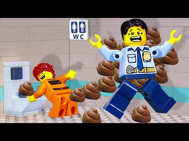 Funny Moments in Prison: Prison break by poop  