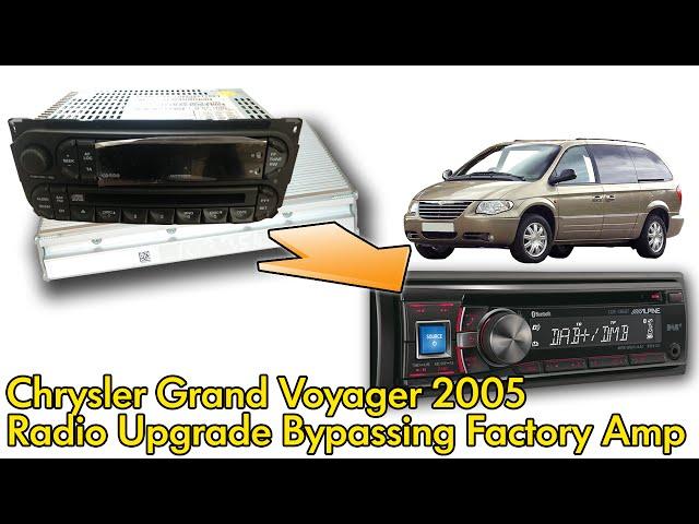 Chrysler Voyager 2005 Factory Radio and Amplifier Bypass