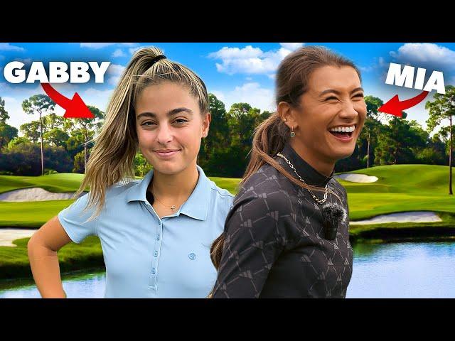 Mia Baker x Gabby Golf Girl - Can we break par?!! | PGA Village Wanamaker Course