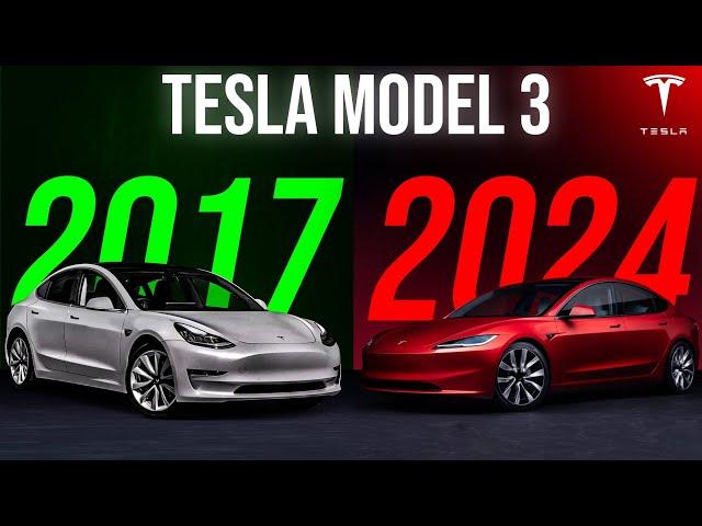 What's the REAL Difference Between the Original and 2024 Tesla Model 3?