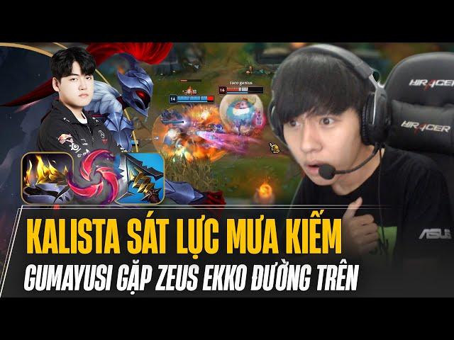 GUMAYUSI VÀ KALISTA SÁT LỰC MƯA KIẾM VÔ TÌNH BẮT ĐƯỢC ZEUS ĐANG NẤU GIÁO ÁN EKKO ĐƯỜNG TRÊN