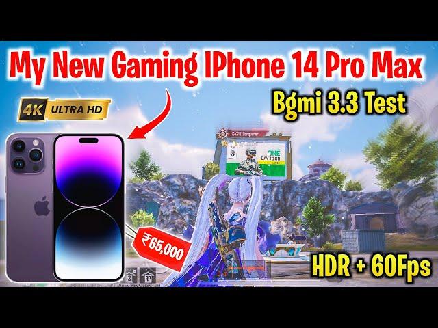 IPhone 14 Pro Max Bgmi HDR + Extreme Test | IPhone 14 Pro Max Bgmi 3.3 Update Test | 120Fps Bgmi