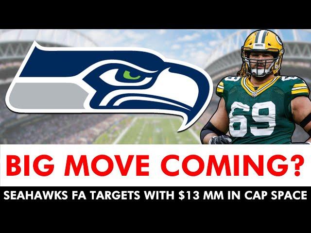 Seahawks Making BIG SIGNING With $13 Million Left In NFL Free Agency? Ft. David Bakhtiari