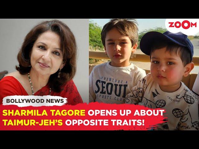 Veteran actress Sharmila Tagore's MAJOR comment on grandson Taimur and Jeh's OPPOSITE personalities