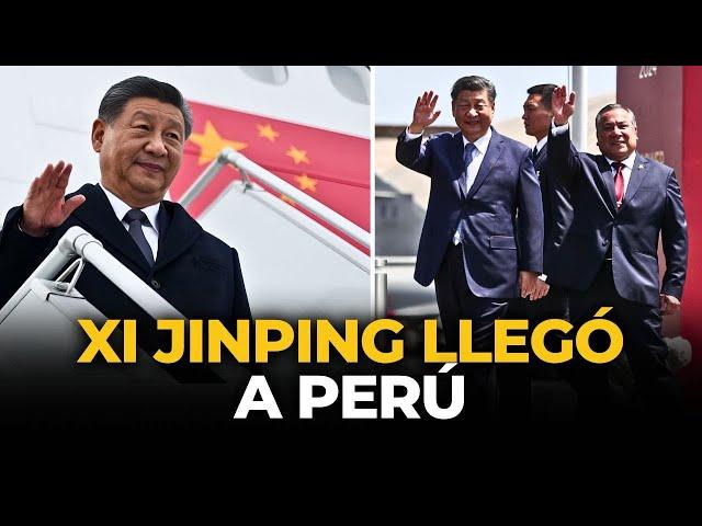 APEC 2024: PRESIDENTE de CHINA, XI JINPING LLEGÓ A PERÚ | El Comercio