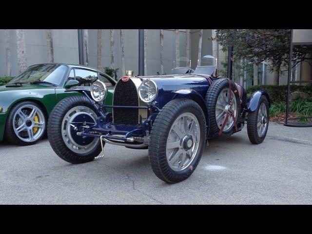 Wayne Carini Pur Sang 1931 Bugatti Type 51 Grand Prix Engine Sounds My Car Story with Lou Costabile