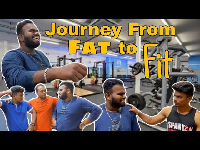 Journey from fat to fit || Comedy video 2021 || Saurav Thakur ft. Om Gangan