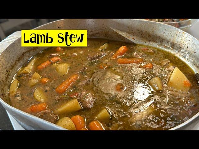  Lamb Stew Recipe - simple hearty lamb stew