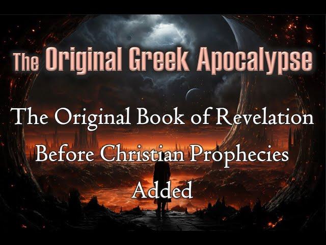 The Original Greek Apocalypse: The Original Book of Revelation Before Christian Prophecies Added