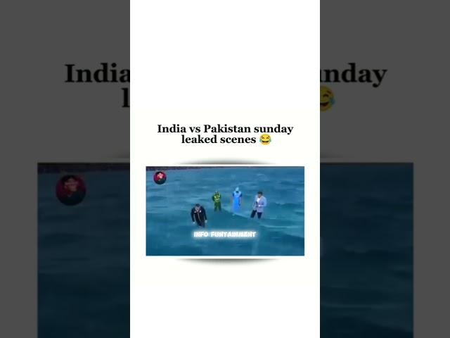 leaked scenes of ind vs pak | info funtainment |