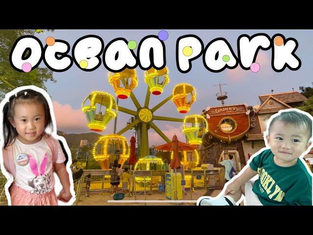 [HK Vlog] 2023 Hong Kong Ocean Park 海洋公園 | 親子好去處。放假玩咩好 |  毛毛。Boo。搞搞震