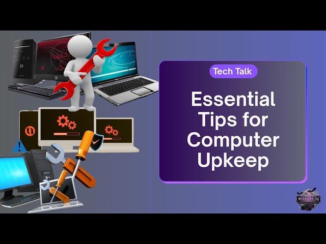 Essential Computer Maintenance Tips: Keep Your PC Healthy and Windows Running Smoothly! #computer