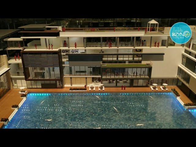 Beautiful Club house Model with Hydraulic || Architecture Miniature Model || DDZYN360