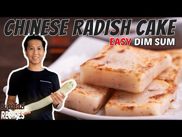 Chinese Radish Cake Recipe | Turnip Cake Recipe| Lo Bak Go Dim Sum (蘿蔔糕)