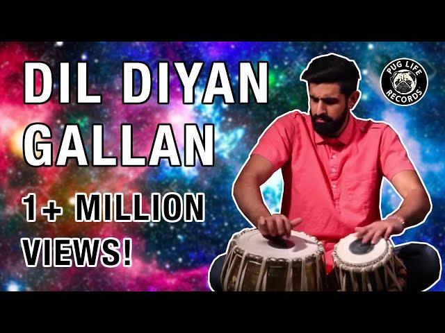 Dil Diyan Gallan | PERCUSSION REVAMPED! | Shobhit Banwait feat. Manish Mehra | Tiger Zinda Hai