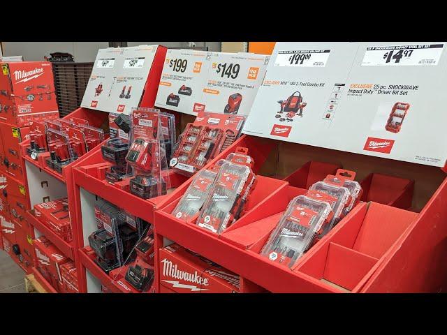 New Milwaukee Tools & Accessories at THE HOME DEPOT!