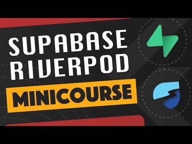 Supabase & Riverpod Mini course | Build a Realtime Photo Sharing App