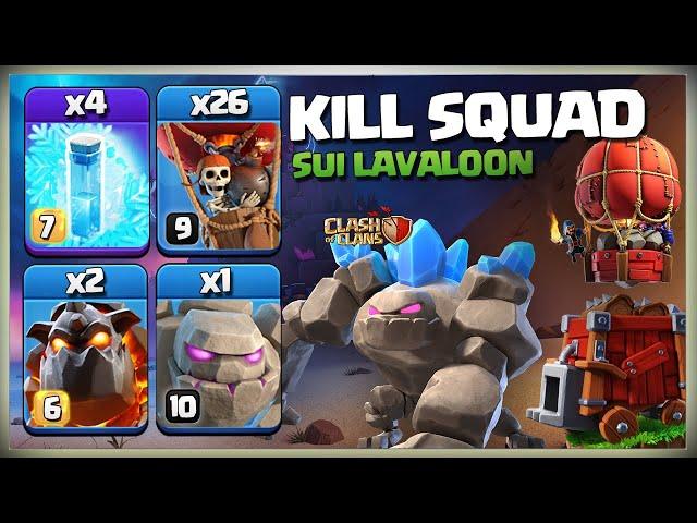 Kill Squad LaLo! Th13 Sui Lalo Attack Strategy | Th13 LavaLoon Attack | Best Town Hall 13 Strategy