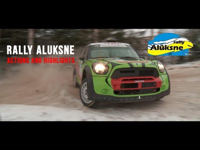 Rally Aluksne. Actions and hightlights