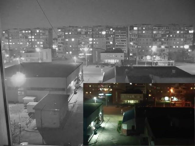 CCTV IP Beward BD3595Z33, day night video example