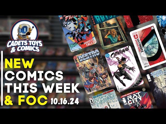 New Comic Book Day October 16th, 2024