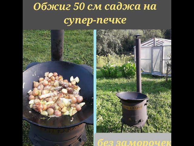 Обжиг и прокаливание 50 см сажда