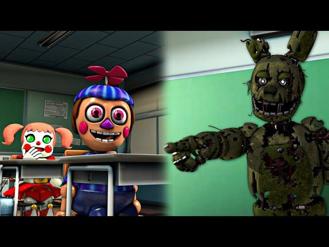 Springtrap takes over as a substitute teacher